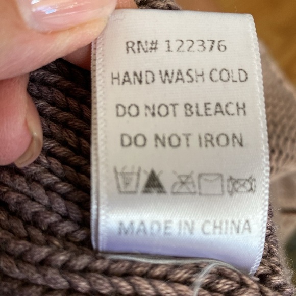 Mustard Seed Distressed Sweater Womens L Dusty Rose Faded Boho Oversized boxy - Picture 8 of 8